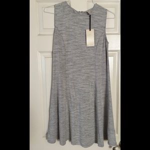 NWT Lila Rose Light Gray Dress